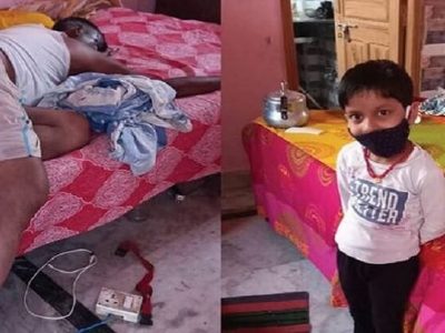 वडिलांचा घरात कोरोनाने मृत्यू | चिमुकली १६ तास बाबा किती झोपशील असं विचारात वडिलांच्या डोक्यावर हात फिरवत बसली