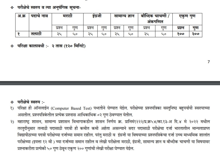 talathi-exam