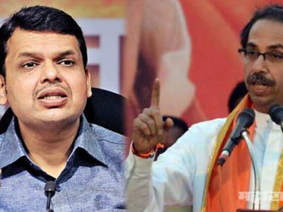 shivsena chief uddhav thackeray slams devendra fadnavis over 43 seats in maharashtra