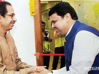 shiv sena party aggressive outside and silent in cabinet