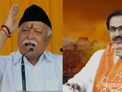 rss criticised shivsena chief udhav thackeray after pandhapur speech 2 days before