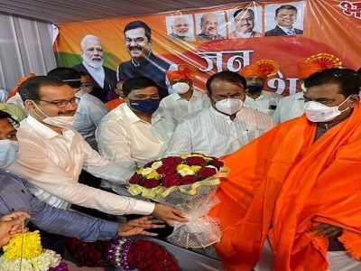 Jan Ashirwad Yatra | आगरी-कोळी पट्ट्यात शिवसेनेकडून कपिल पाटील यांचं स्वागत | भाजपची क्रॉस पॉलिटिक्सने कोंडी