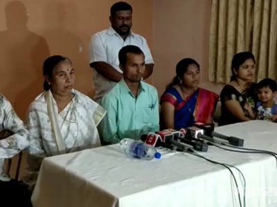 At Palghar loksabha by poll vanaga family made complaint against bjp at election commission