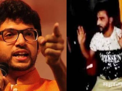 Yuvasena workers yesterday beaten to kashmiri students and aditya thackeray talked about press note